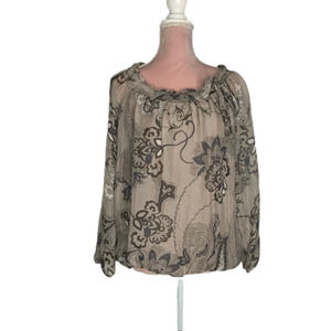 Giusy silk top‎ blouse. Made in Italy.